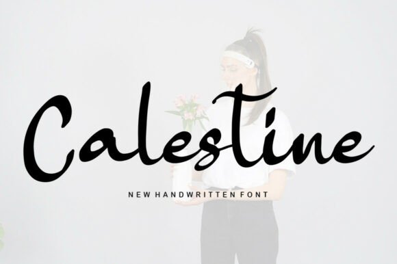 Calestine: Elevating Design with Elegant Handwriting