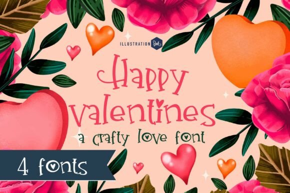 Embracing the Whimsy: Why Happy Valentines Font is the Heart of Handcrafted Design