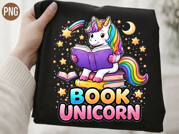 Embracing Whimsy: The Rise of the Magical Unicorn Reading Book Art T-shirt in Modern Design