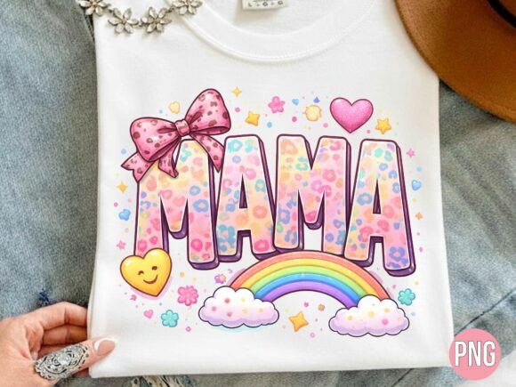 Pastel Cheetah Rainbow Mama PNG Guide