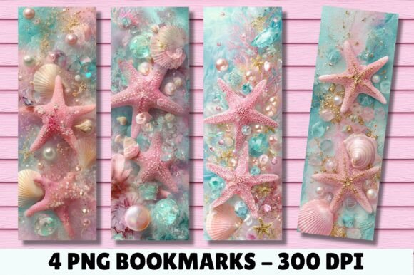Pink Aesthetic Coastal Shells Bookmark: A Guide to Quality Digital Downloads
