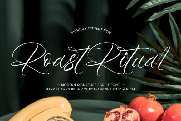 Roast Ritual: Integrating a Modern Signature Script into Professional Design Workflows