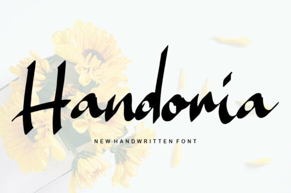 The Art of Digital Elegance: Why Handoria Is the Perfect Script Font for Modern Design