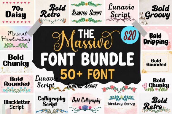 The Massive Mega Bundle: A Practical Typography Toolkit for Modern Creators